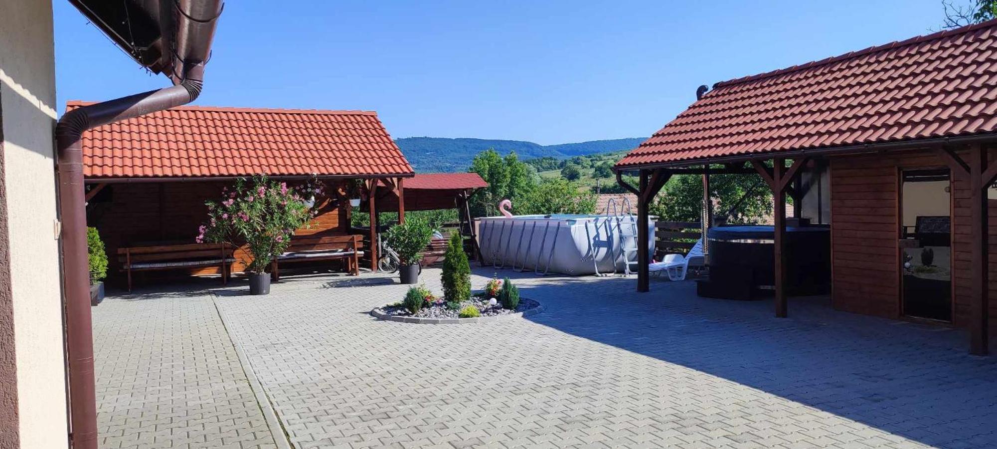 Lupeni  Farkaslaki Panorama Vendeghaz酒店 外观 照片